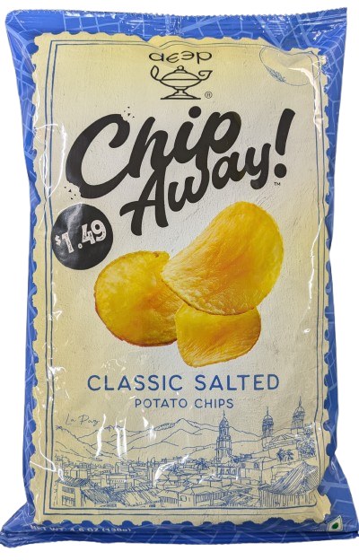 Deep Salted Potato Chips 130g