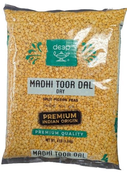 Deep Toor Dal 4 Lb Madhi Premi