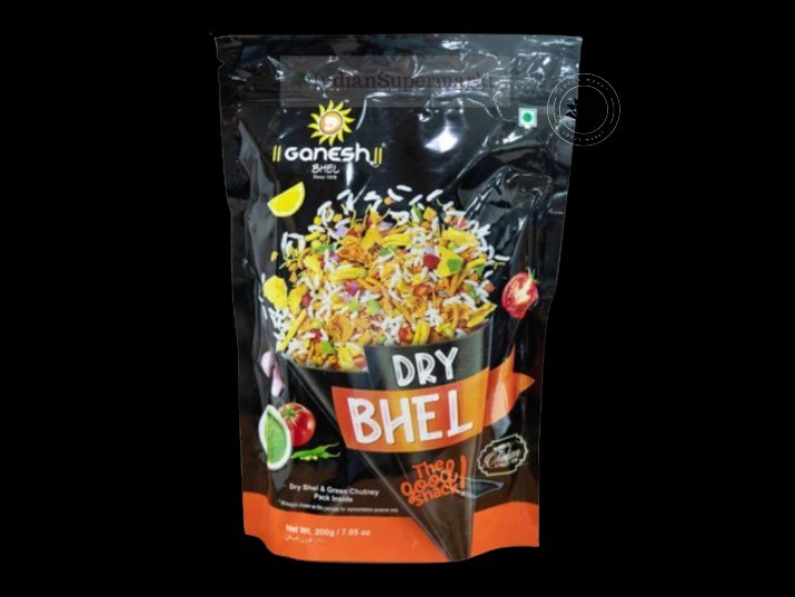 Ganesh Dry Bhel With Chutney 7