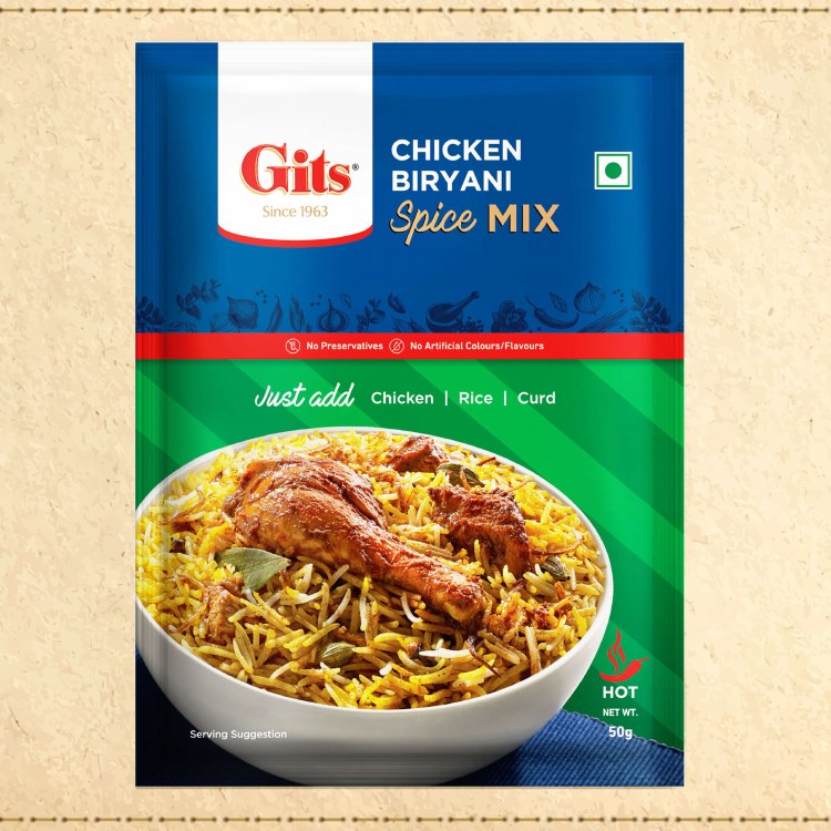 Gits Chicken Biriyani Spice Mi