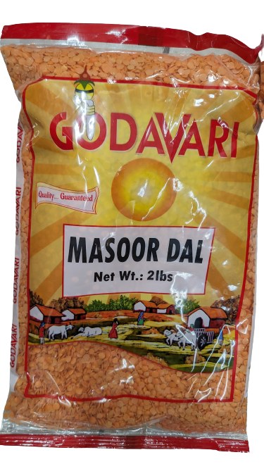 Godavari Masoor Dal 2lb