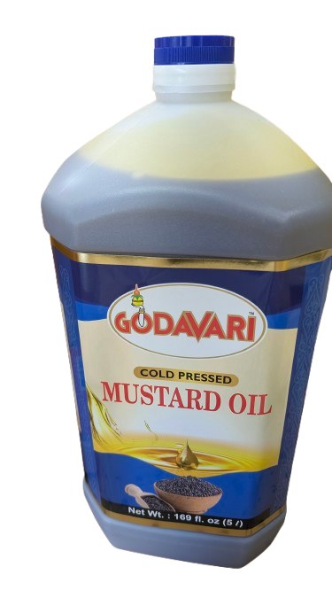 Godavari Cold Mustard 5 Lit