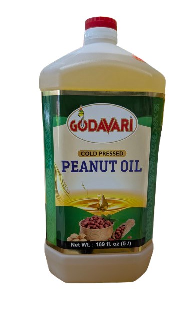 Godavari Cold Peanut Oil 5 Lit