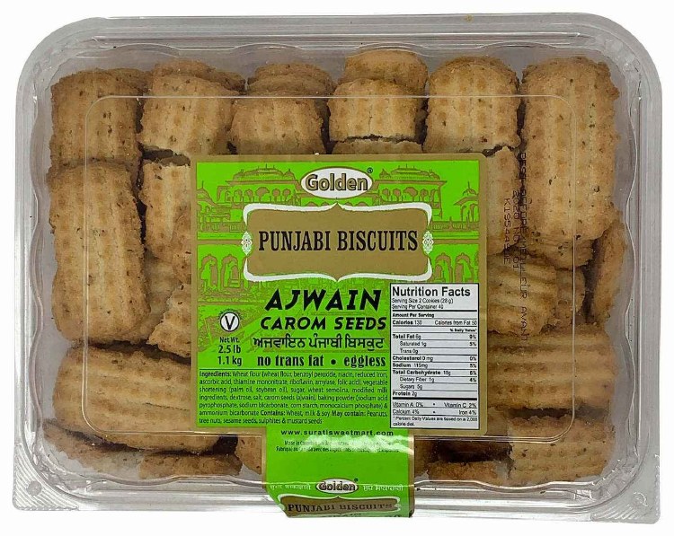 Golden Ajwain Biscuit 680g
