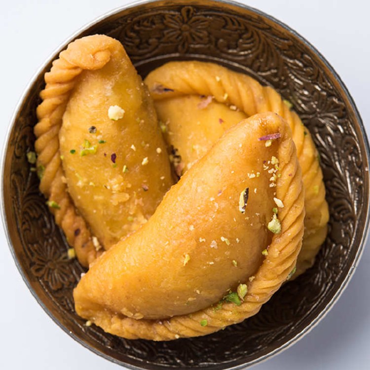 Gujiya Freshly Made - 6 Pcs