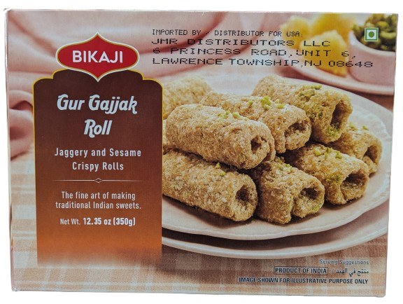 Bikaji Gur Gajak Roll 400gm