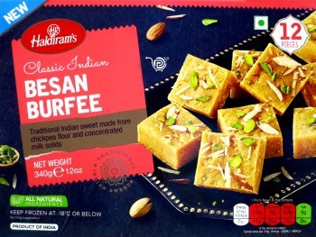 Haldiram Besan Burfi 340gm