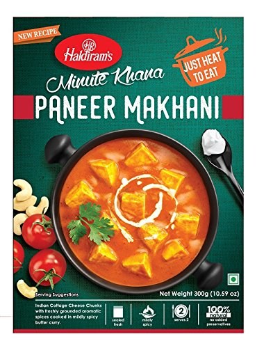 Haldiram Paneer Makhani Rte