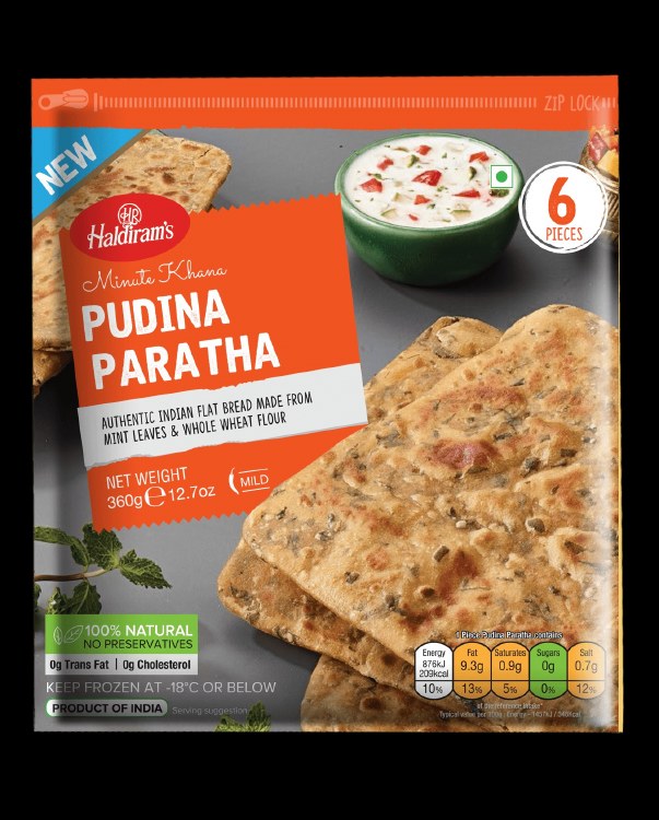 Haldiram Pudina Paratha 6pc