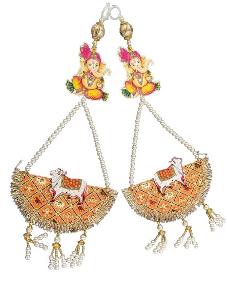 Half Circle Ganesh Hanging Pai