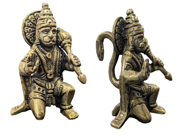 Hanumanji Brass 3"