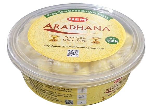 Hem Aradhana Ghee Diya 100pc