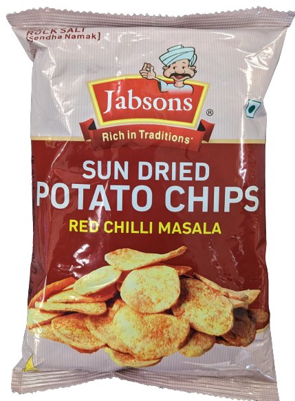 Jabsons Potato Chips 110gm - Ez Indian Grocery