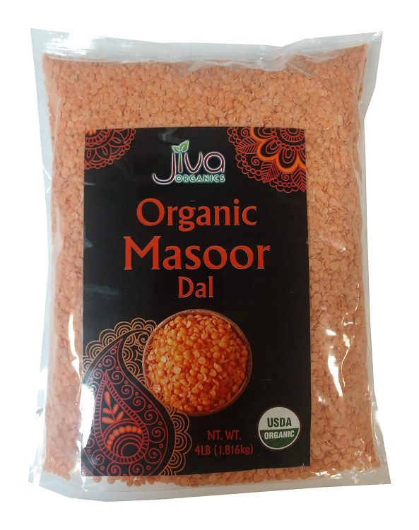 Jiva Organic Masoor Dal 4l