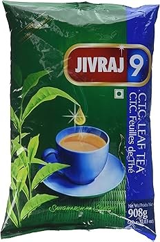 Jivraj 9 C.T.C. Leaf Tea 908 G