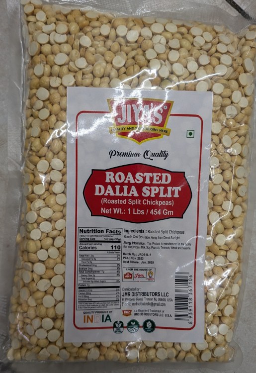 Jiya's Roasted Dalia Split 1 L