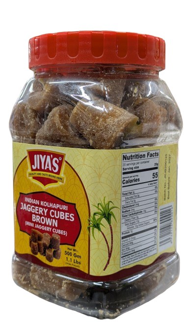 Jiya's Jaggery Cubes Brown