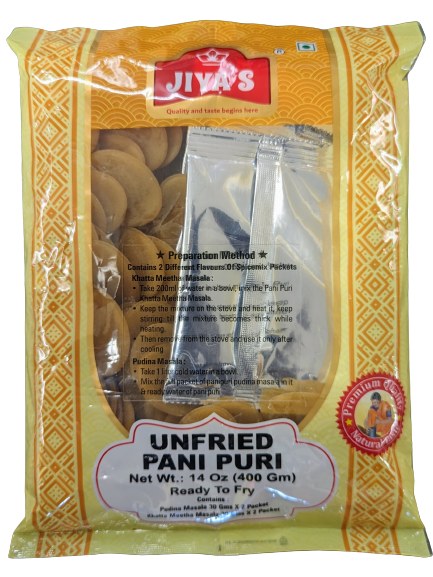 Jiya's Unfried Pami Puri 400gm