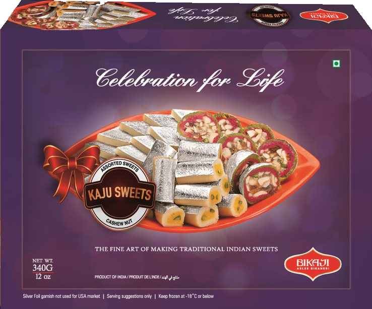 Bikaji Kaju Sweets 12 Oz