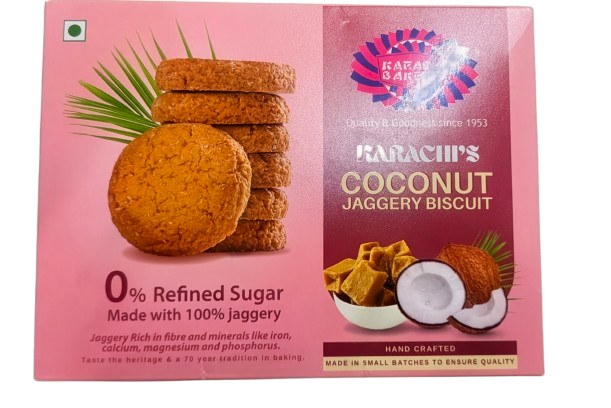 Karachi Coconut Jaggery Biscui