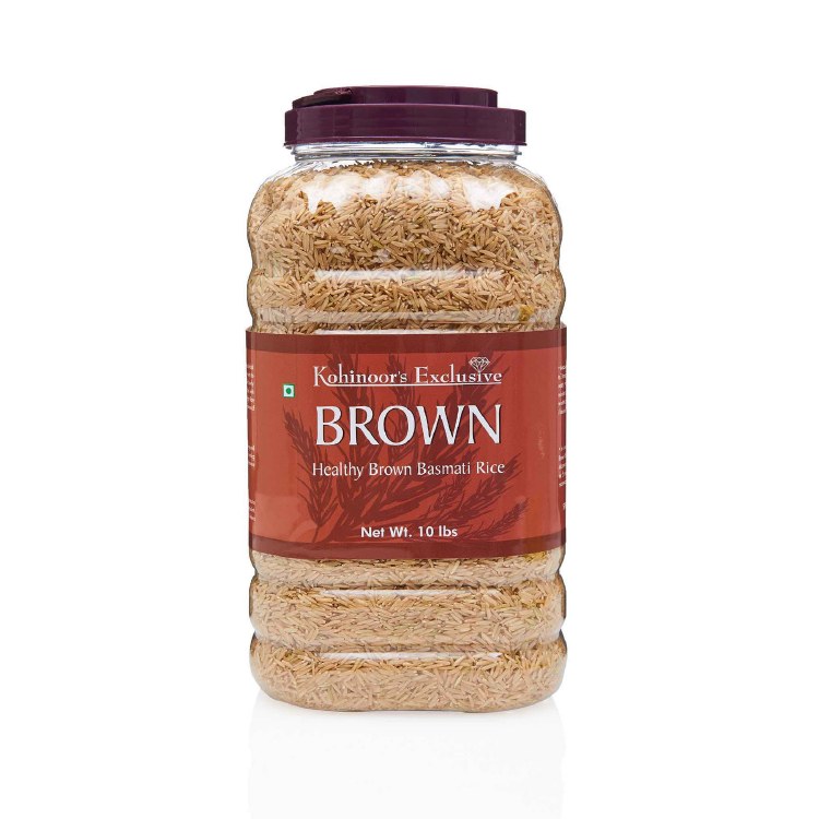 Kohioor Brown Basmati 10lb Jar