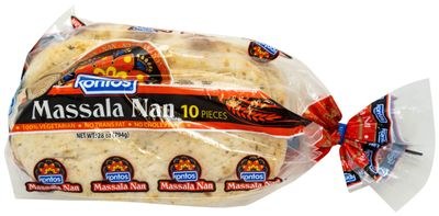 Kontos Masala Naan 10 Pcs