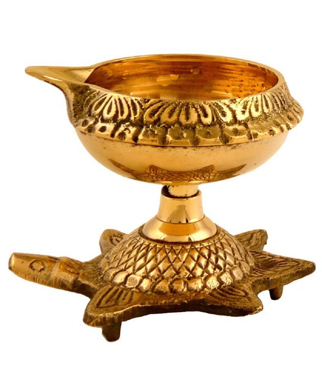 Kuber Diya  1 Pc Brass