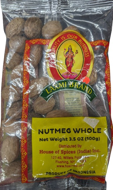 Laxmi Nutmeg Whole 100 G