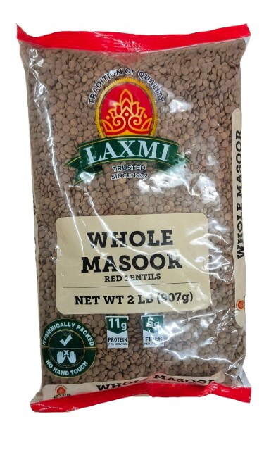 Laxmi Whole Masoor 2 Lb