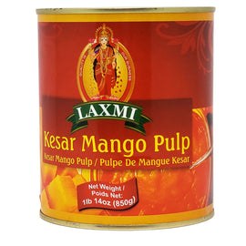 Laxmi Kesar Mango Pulp 1.87lb
