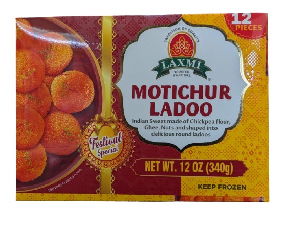 Laxmi Motichur Ladoo 12 Oz