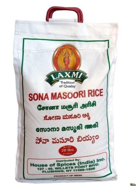 Laxmi Sona Masoori 20 Lb