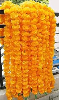 Light Orange Marigold Garland