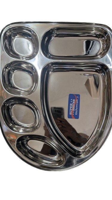 Lunch Tray U Shape 6 Section