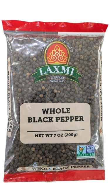 Laxmi Black Pepper Whole 200 G