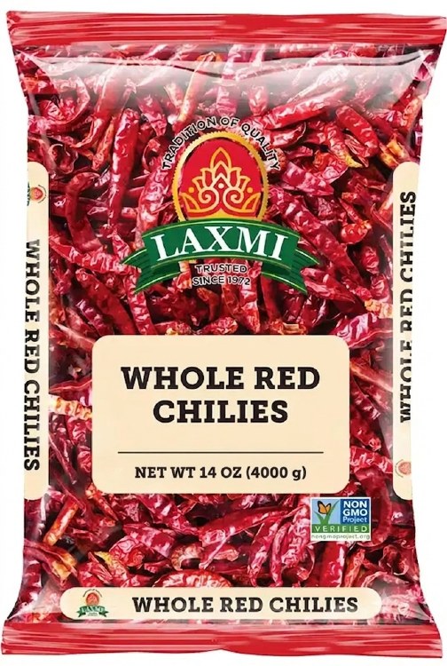 Laxmi Whole Red Chili 400gm