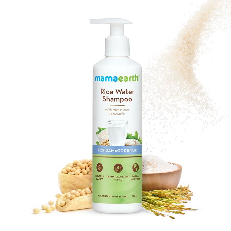 Mama Earth Rice Water Shampoo
