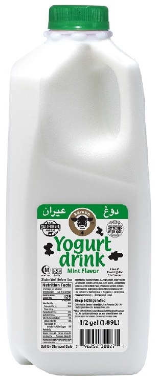 Mint Yogurt Drink Karoun 1.89l