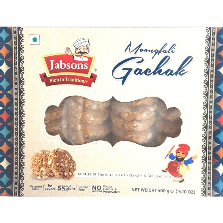 Jabsons Moongfali Gachak 400gm