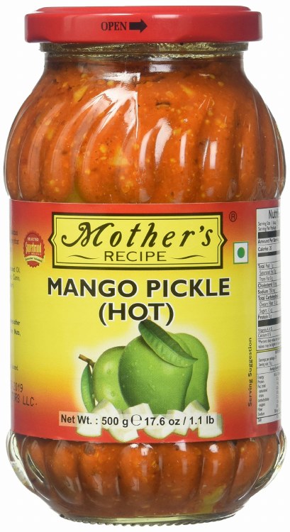 Mother's Mango Pickle Hot 500g