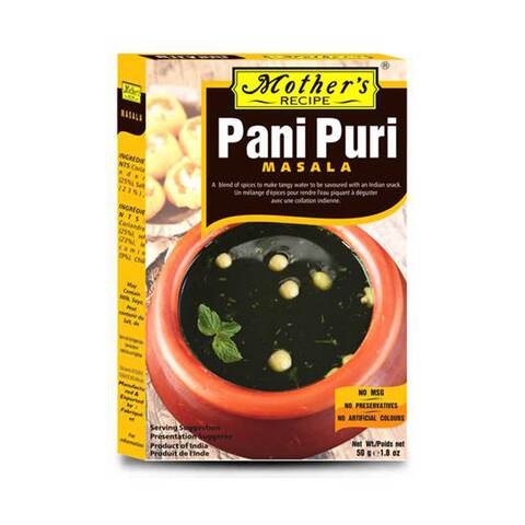 Mothers Reci Pani Puri Mas 50g