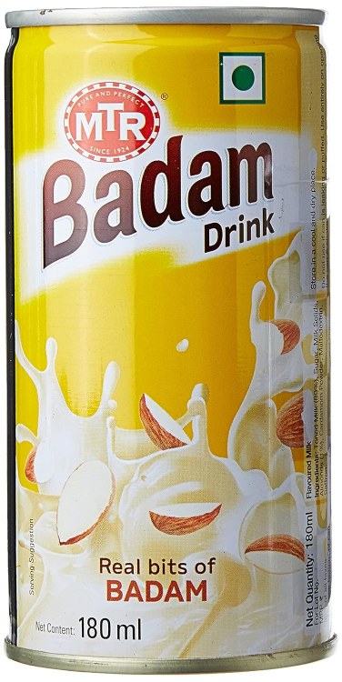 Mtr Badam Drink Tin 180ml