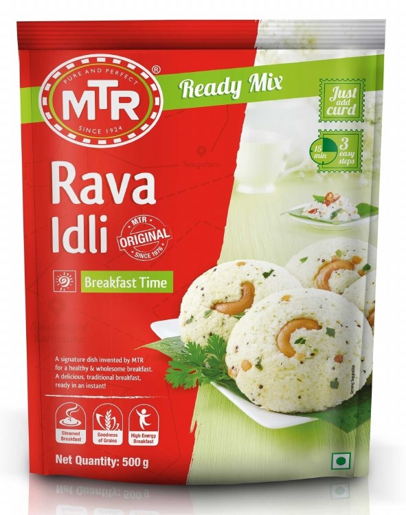 Mtr Rava Idli Mix 500 Gm