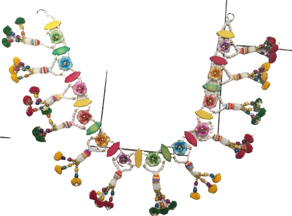 Multicolor Toran With Beads