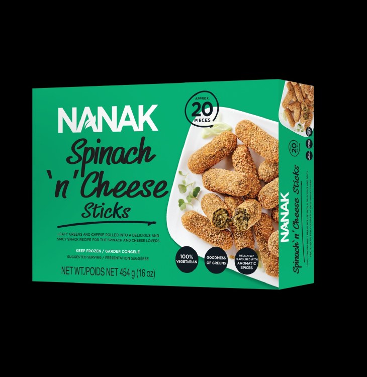 Nanak Spinach N Cheese Sticks