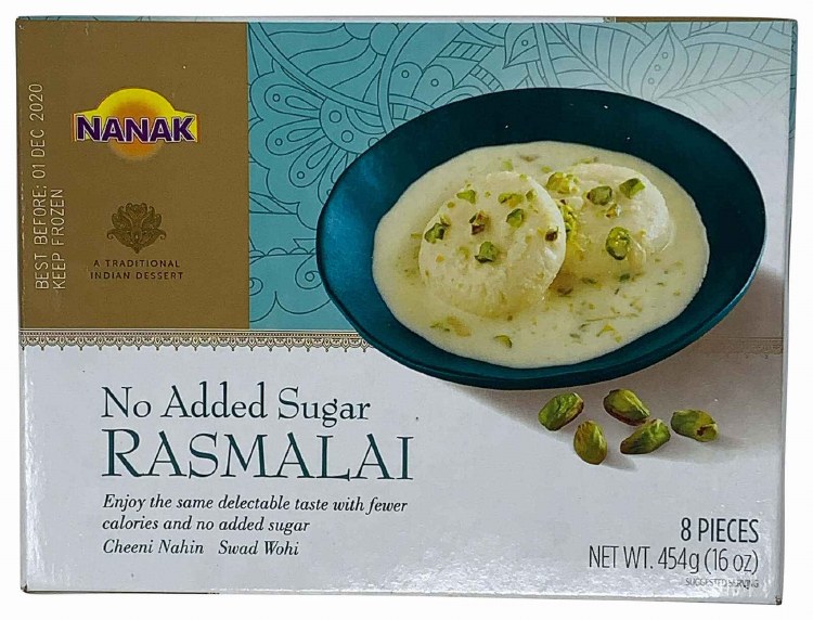 Nanak Sugar Free Rasmalai 8pc