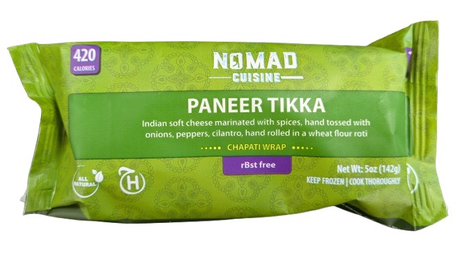 Nomad Paneer Tikka Wrap