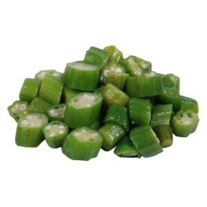 Okra Cut In A Box