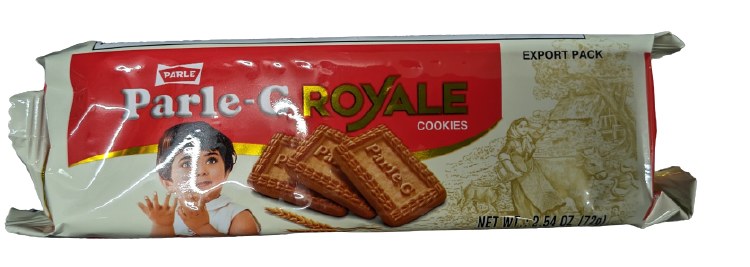 Parle G Royale Cookies 72g