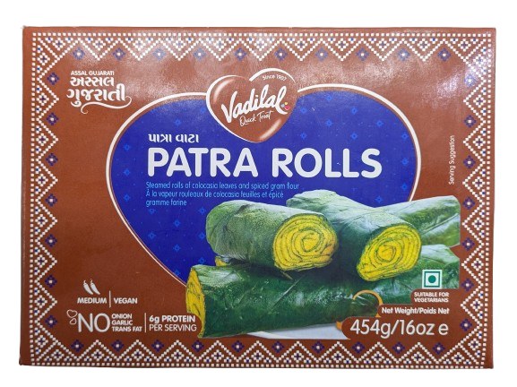 Vadilal Patra Rolls 454 Gm